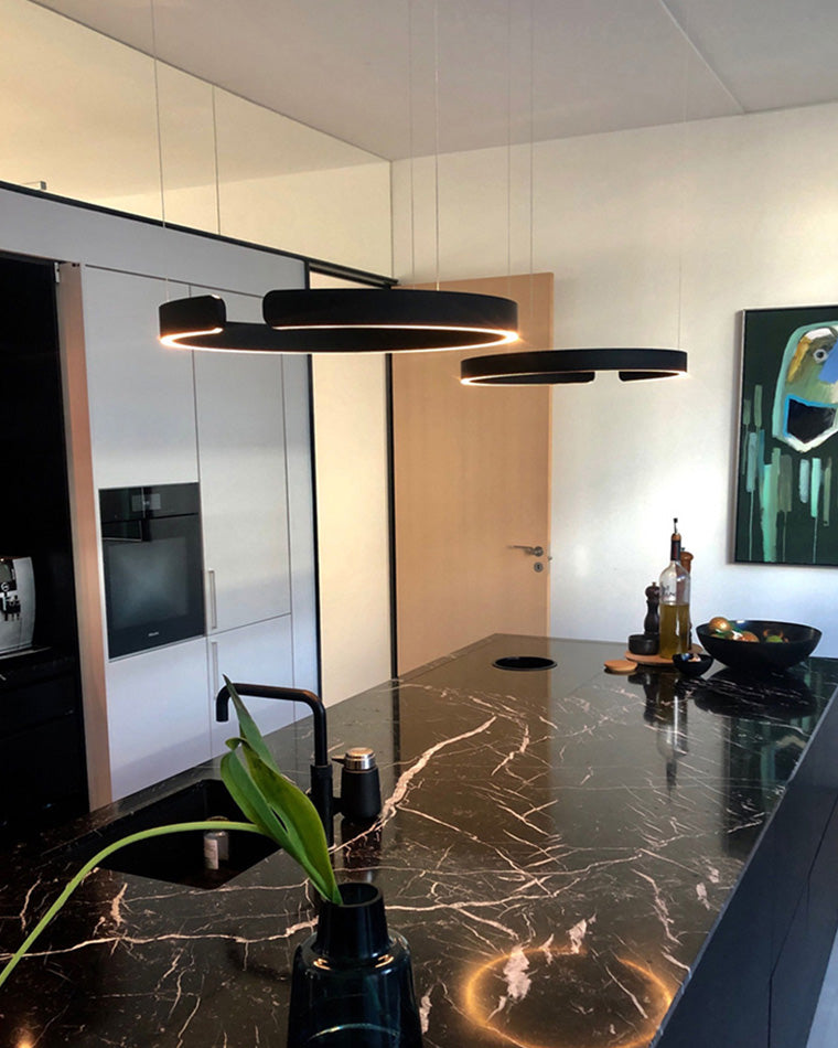 Modern Ring LED Chandelier - LM1036 - Lumora