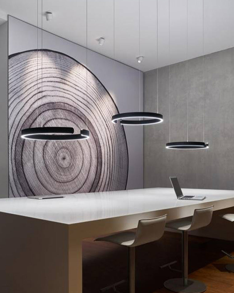 Modern Ring LED Chandelier - LM1036 - Lumora