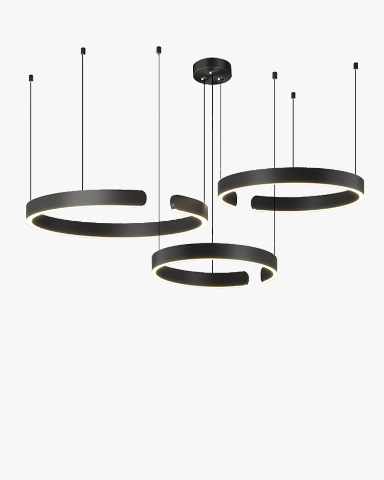 Modern Ring LED Chandelier - LM1036 - Lumora