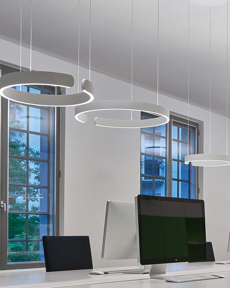 Modern Ring LED Chandelier - LM1036 - Lumora