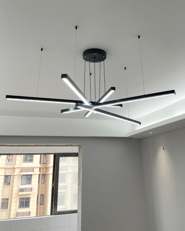 Multi Light Sticks LED Chandelier-LM1038 - Lumora