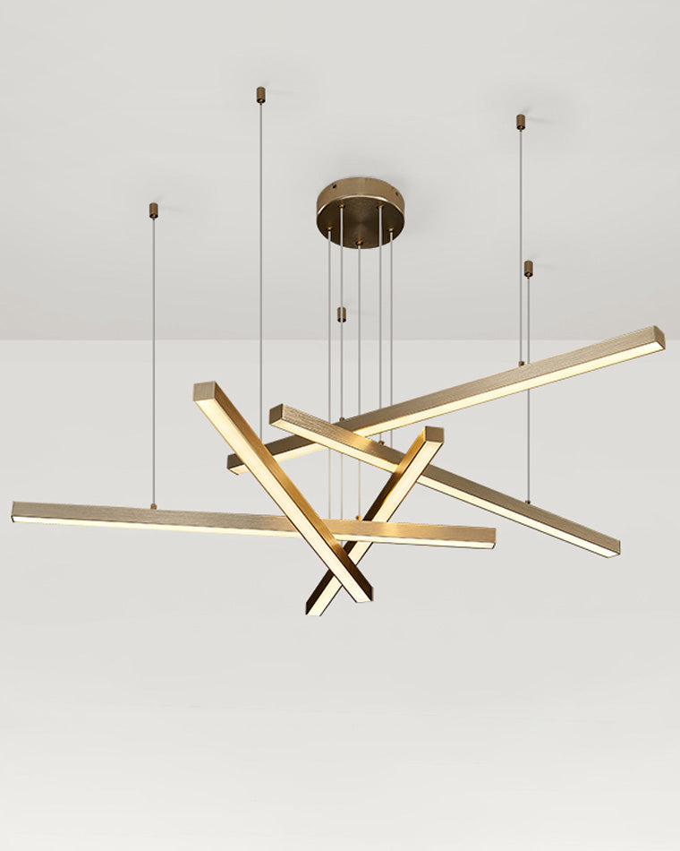 Multi Light Sticks LED Chandelier-LM1038 - Lumora
