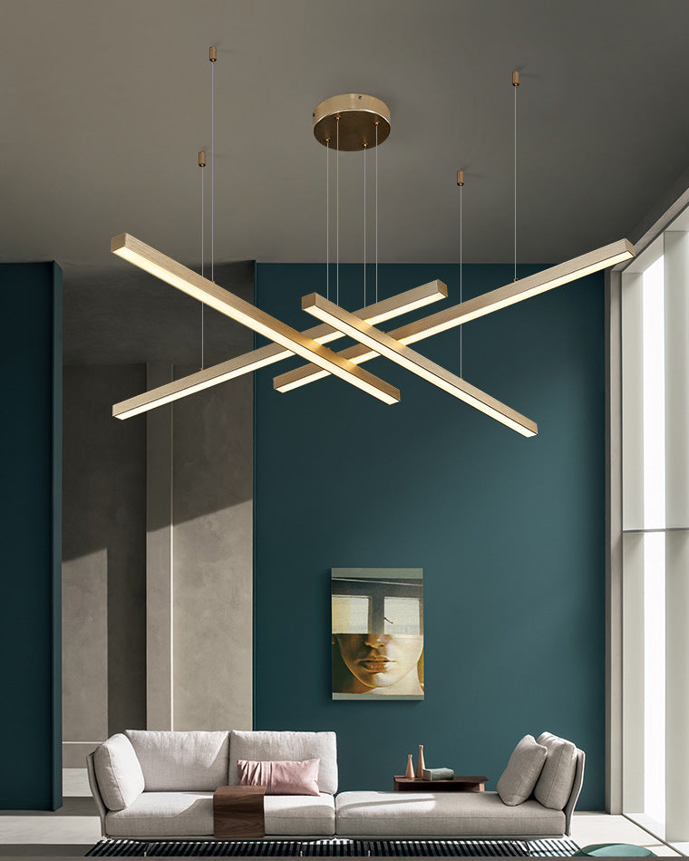 Multi Light Sticks LED Chandelier-LM1038 - Lumora