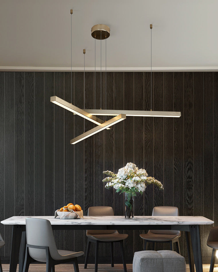 Multi Light Sticks LED Chandelier-LM1038 - Lumora
