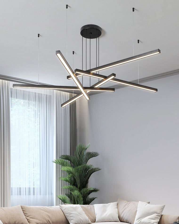 Multi Light Sticks LED Chandelier-LM1038 - Lumora