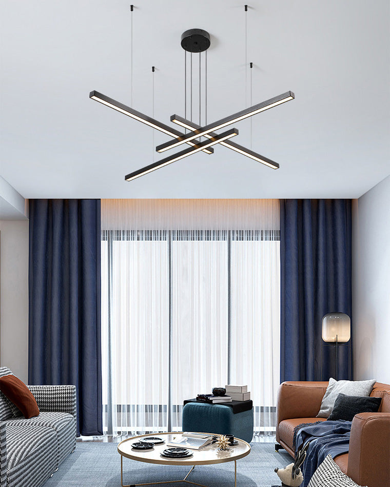 Multi Light Sticks LED Chandelier-LM1038 - Lumora