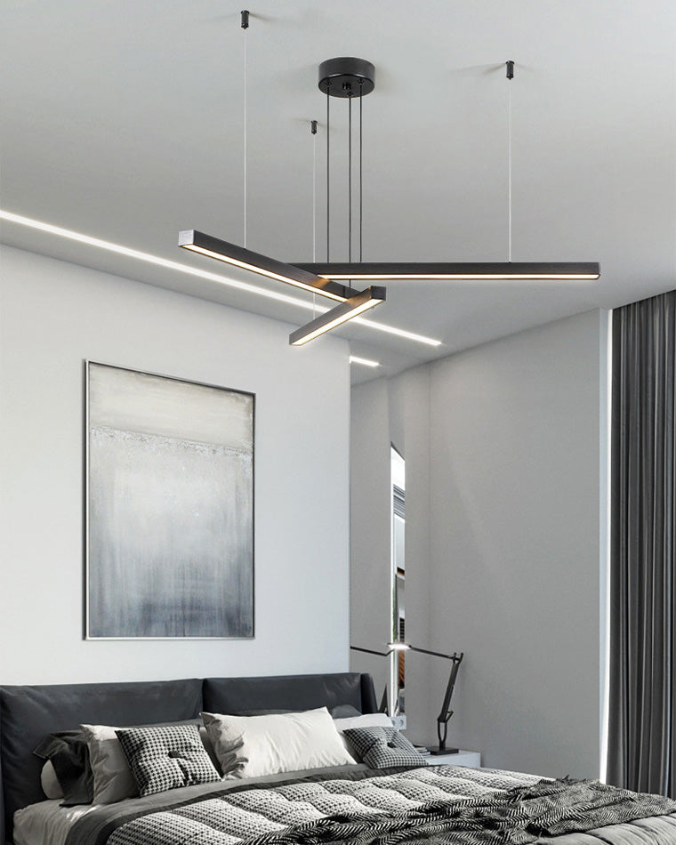 Multi Light Sticks LED Chandelier-LM1038 - Lumora
