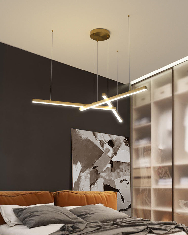 Multi Light Sticks LED Chandelier-LM1038 - Lumora