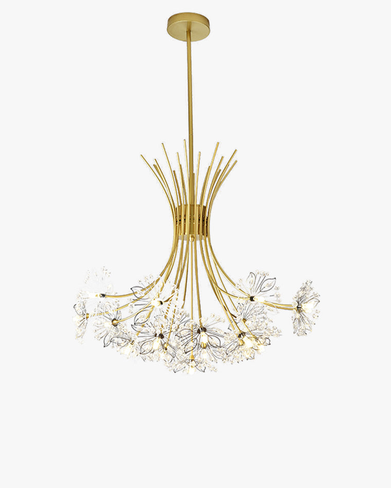 Modern Dandelion Crystal Chandelier – LM1064 - Lumora