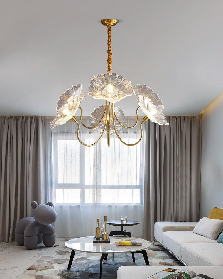 Glass Flower Chandelier - LM1120