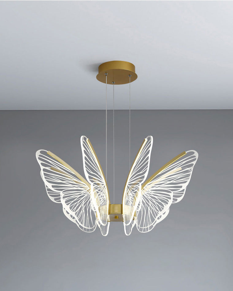 Modern Butterfly LED Chandelier – LM1067 - Lumora