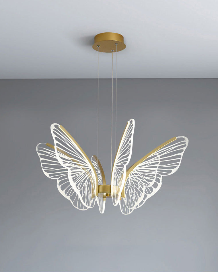 Modern Butterfly LED Chandelier – LM1067 - Lumora