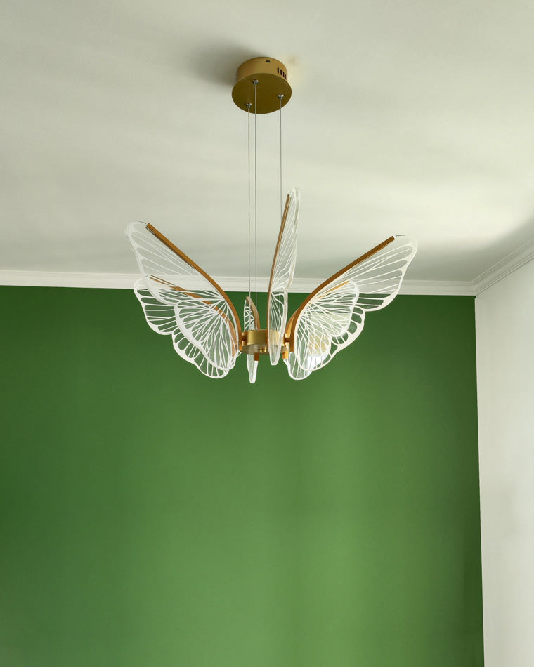 Modern Butterfly LED Chandelier – LM1067 - Lumora
