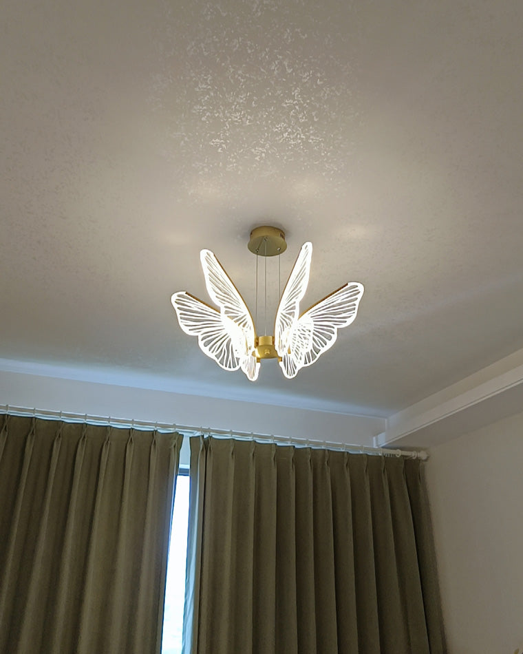 Modern Butterfly LED Chandelier – LM1067 - Lumora