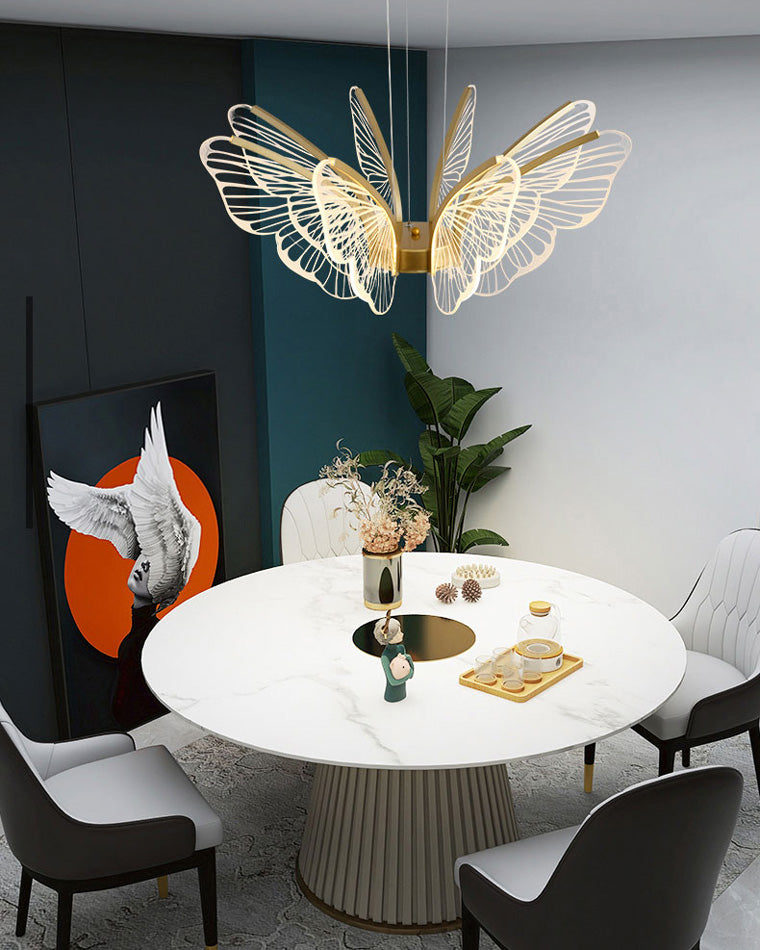 Modern Butterfly LED Chandelier – LM1067 - Lumora