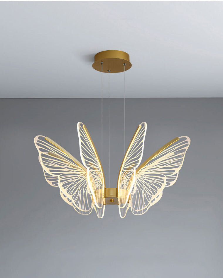 Modern Butterfly LED Chandelier – LM1067 - Lumora