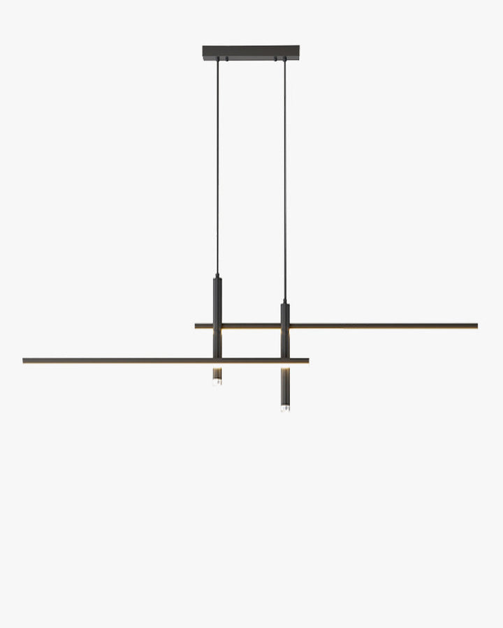 Minimalist Linear LED Pendant Light-LM1002 - Lumora