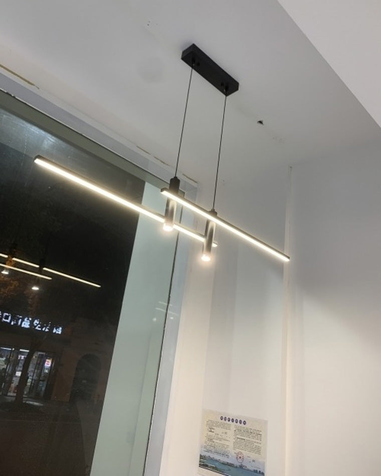 Minimalist Linear LED Pendant Light-LM1002 - Lumora