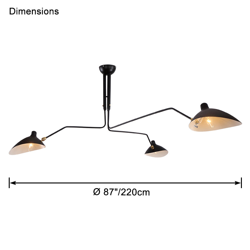 Nordic Spider Multi-Arm Chandelier - LM1028 - Lumora