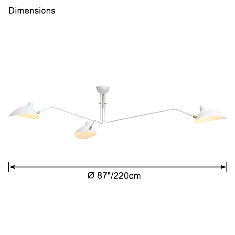 Nordic Spider Multi-Arm Chandelier - LM1028 - Lumora