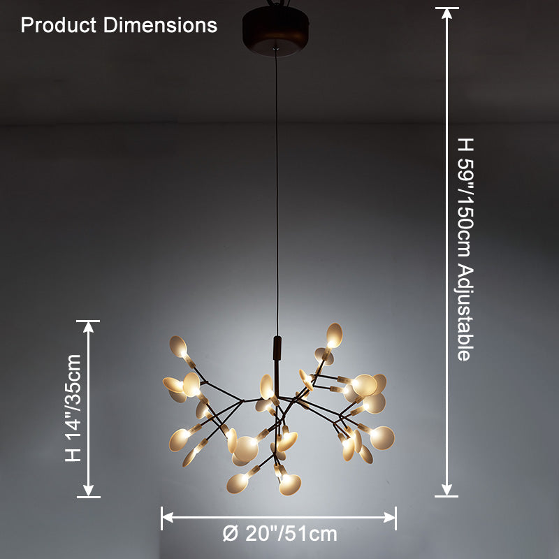 Firefly Branch LED Chandelier Pendant Light - LM1077 - Lumora