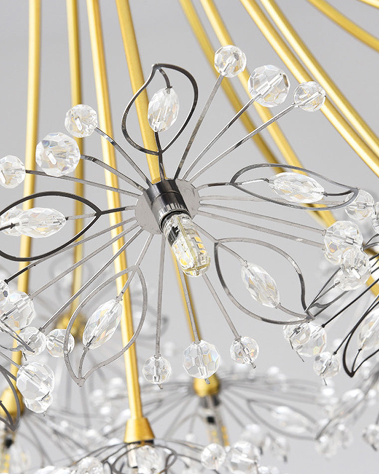 Modern Dandelion Crystal Chandelier – LM1064 - Lumora