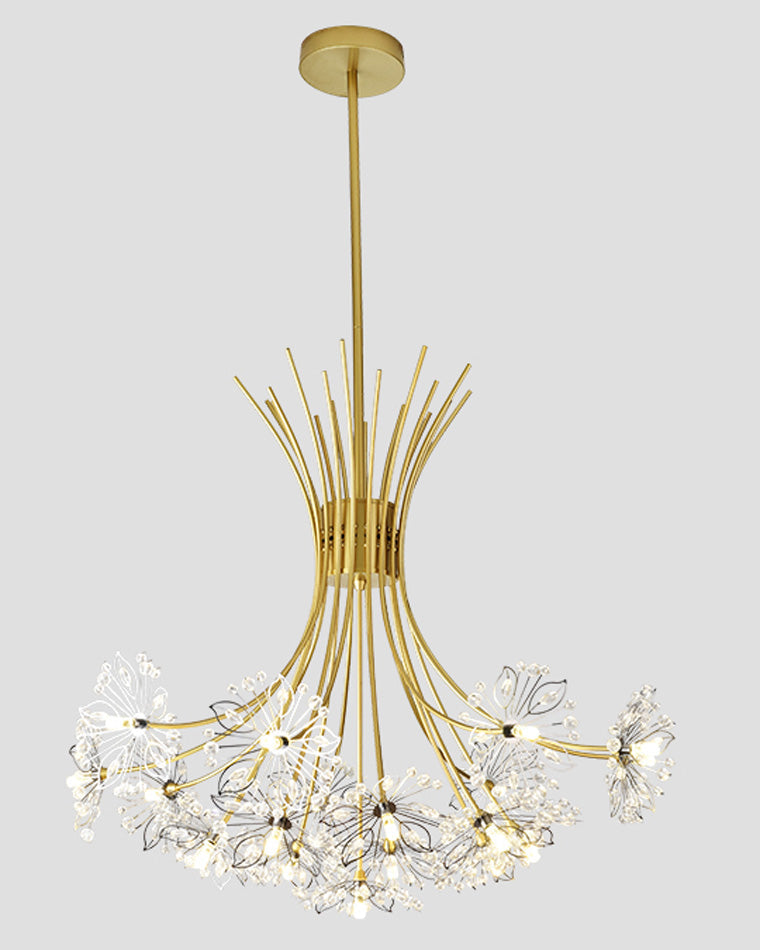Modern Dandelion Crystal Chandelier – LM1064 - Lumora