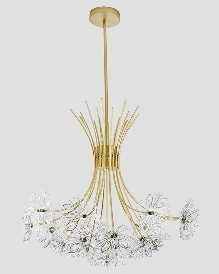 Modern Dandelion Crystal Chandelier – LM1064 - Lumora