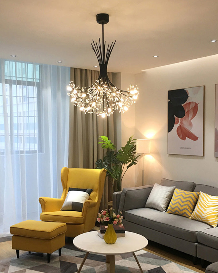Modern Dandelion Crystal Chandelier – LM1064 - Lumora