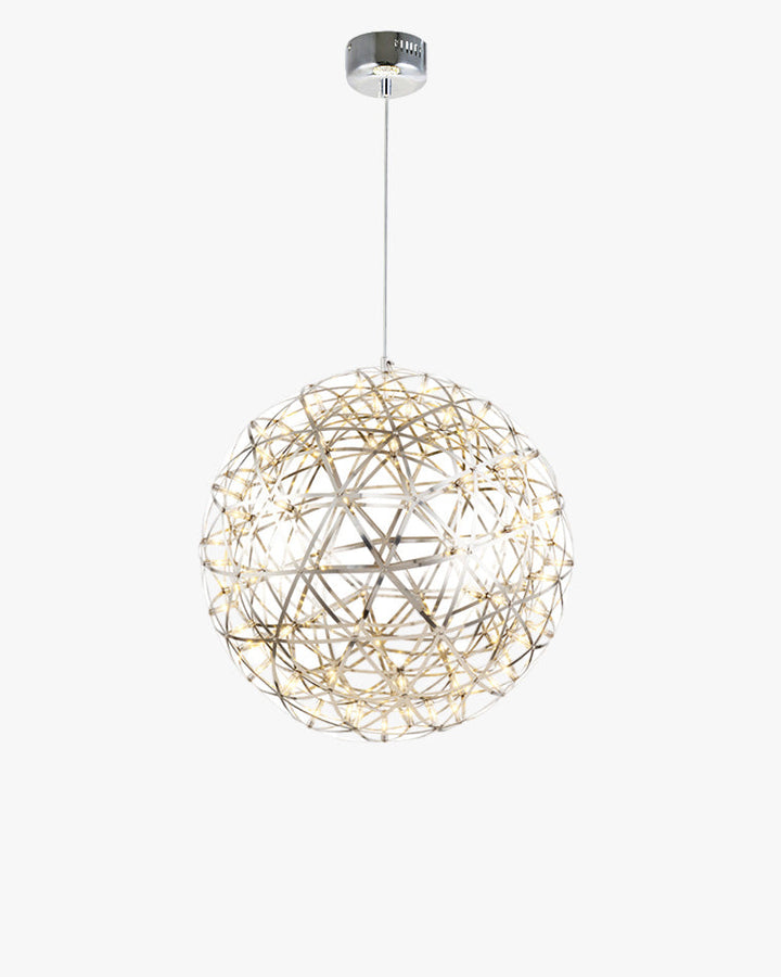 Luxury Chrome LED Sphere Chandelier - LM1073 - Lumora