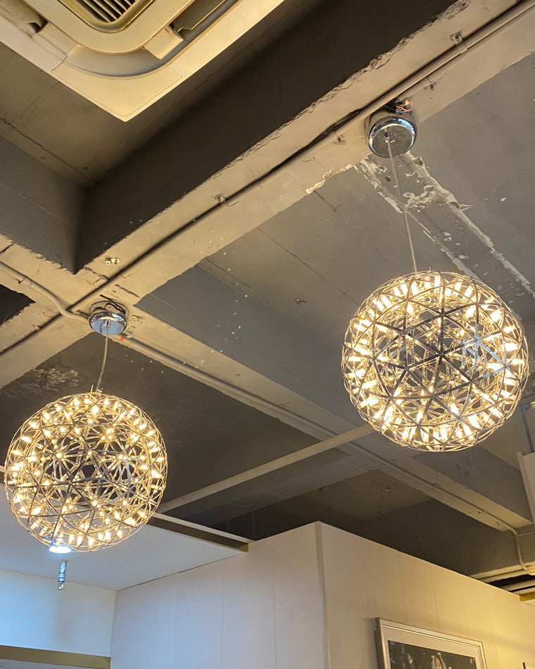 Luxury Chrome LED Sphere Chandelier - LM1073 - Lumora