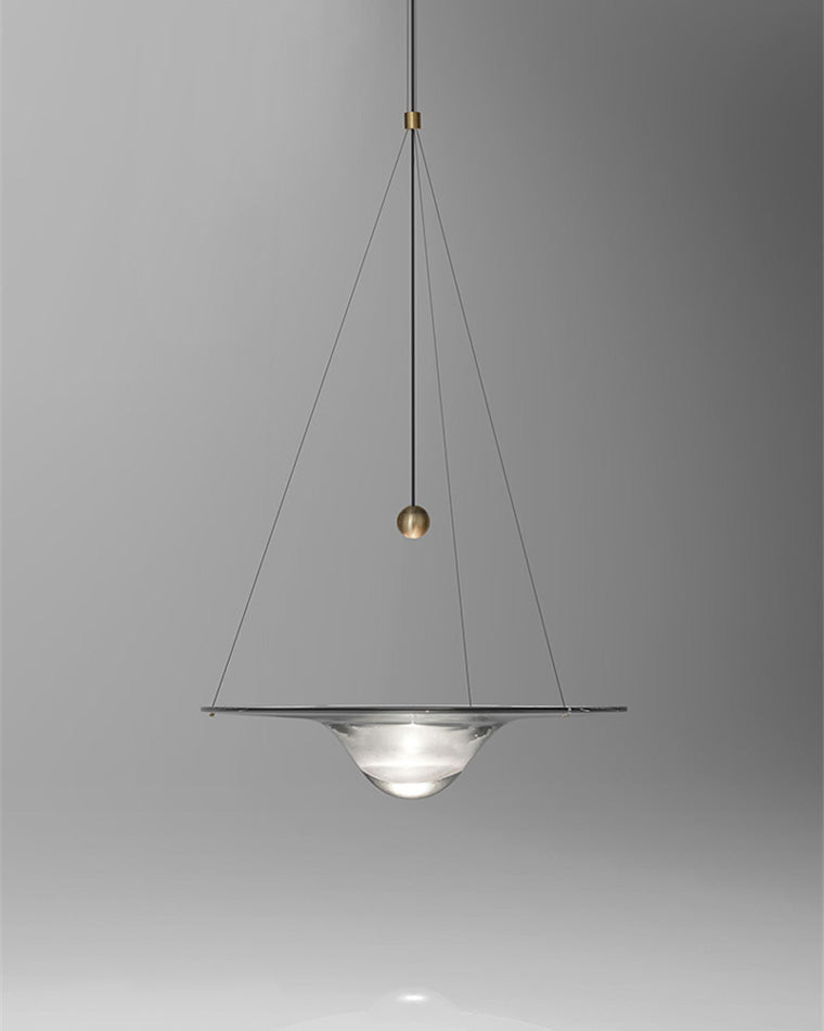 Glass Disc Pendant Light - LM1117