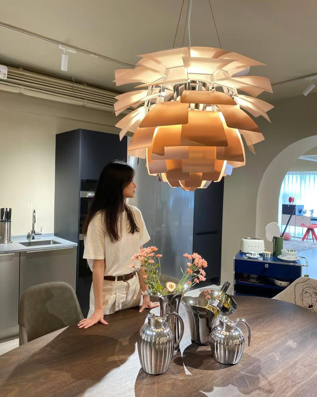 Modern Artichoke Pendant Light – LM1065 - Lumora