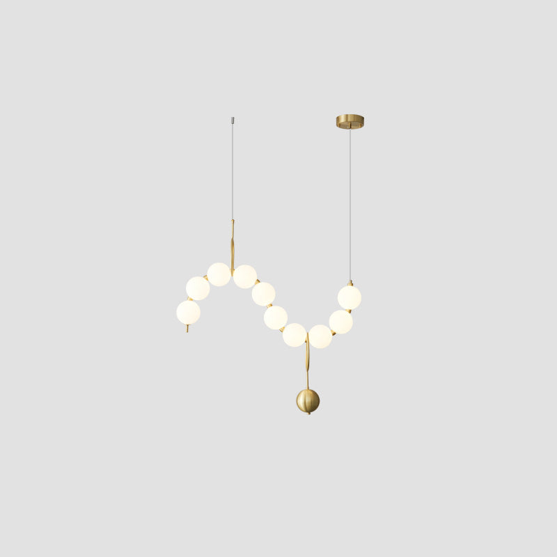 Necklace-Inspired Chandelier - LM1022 - Lumora