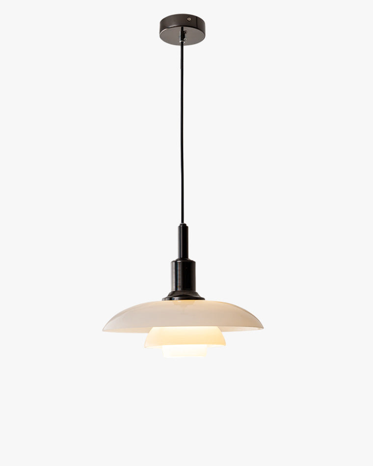 Nordic Milk Glass Pendant Light - LM1037 - Lumora