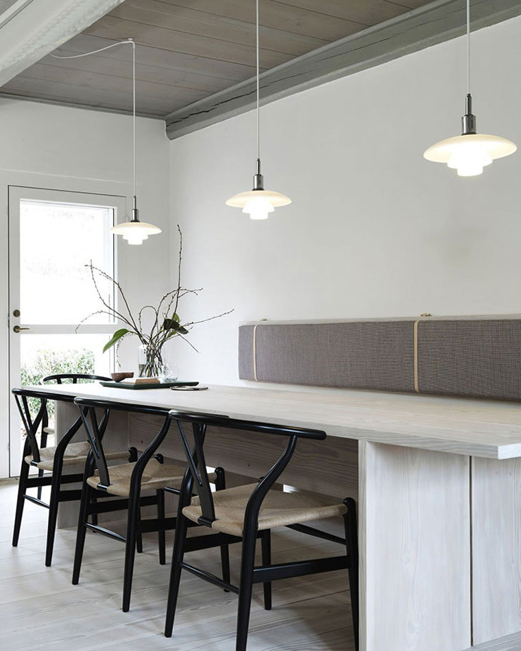 Nordic Milk Glass Pendant Light - LM1037 - Lumora