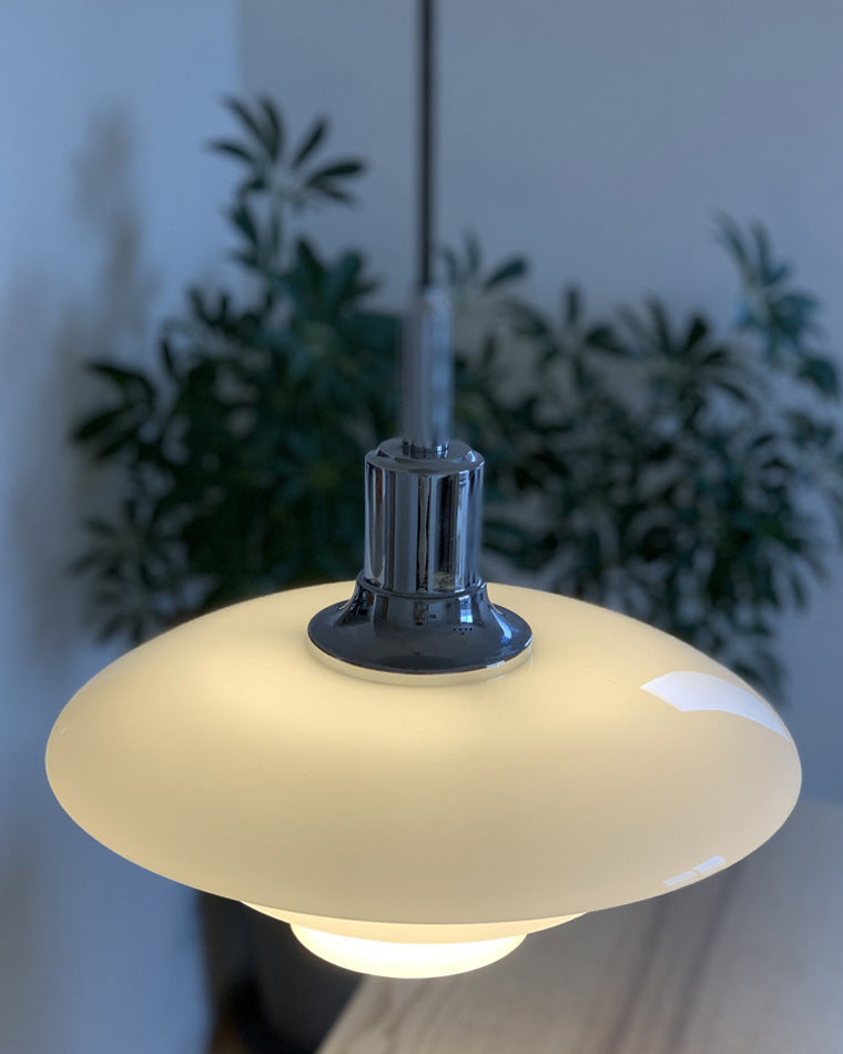 Nordic Milk Glass Pendant Light - LM1037 - Lumora