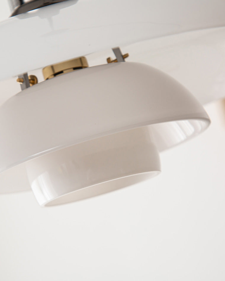 Nordic Milk Glass Pendant Light - LM1037 - Lumora