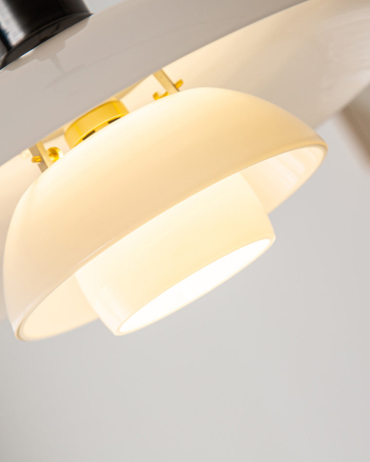Nordic Milk Glass Pendant Light - LM1037 - Lumora