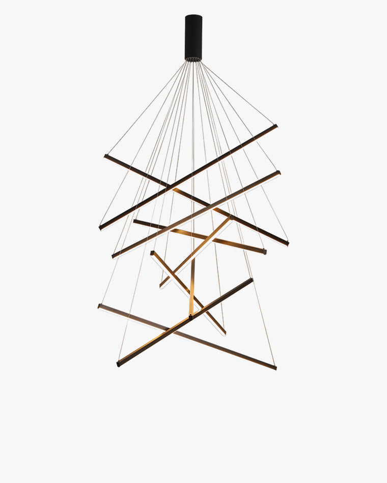 Multi-Sticks LED Chandelier - LM1033 - Lumora