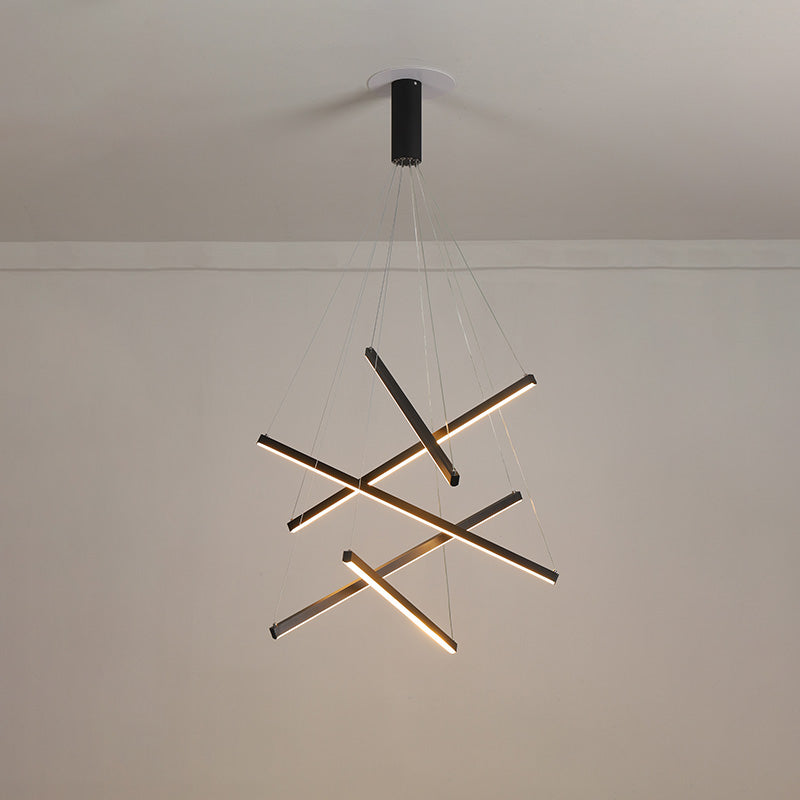 Multi-Sticks LED Chandelier - LM1033 - Lumora