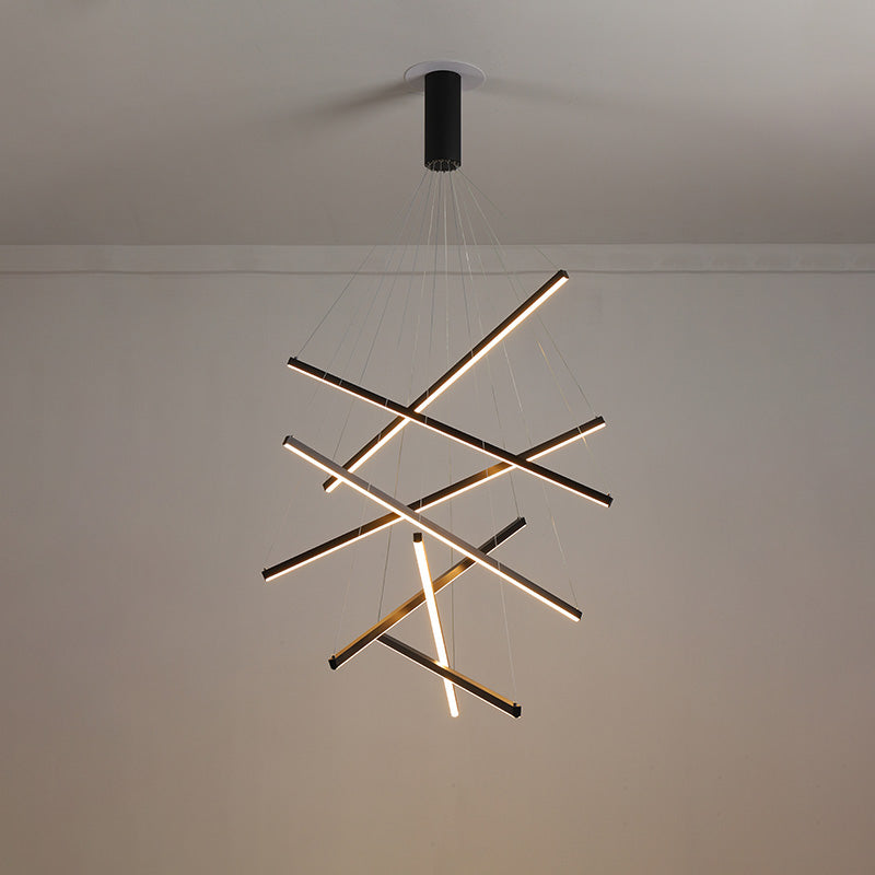 Multi-Sticks LED Chandelier - LM1033 - Lumora