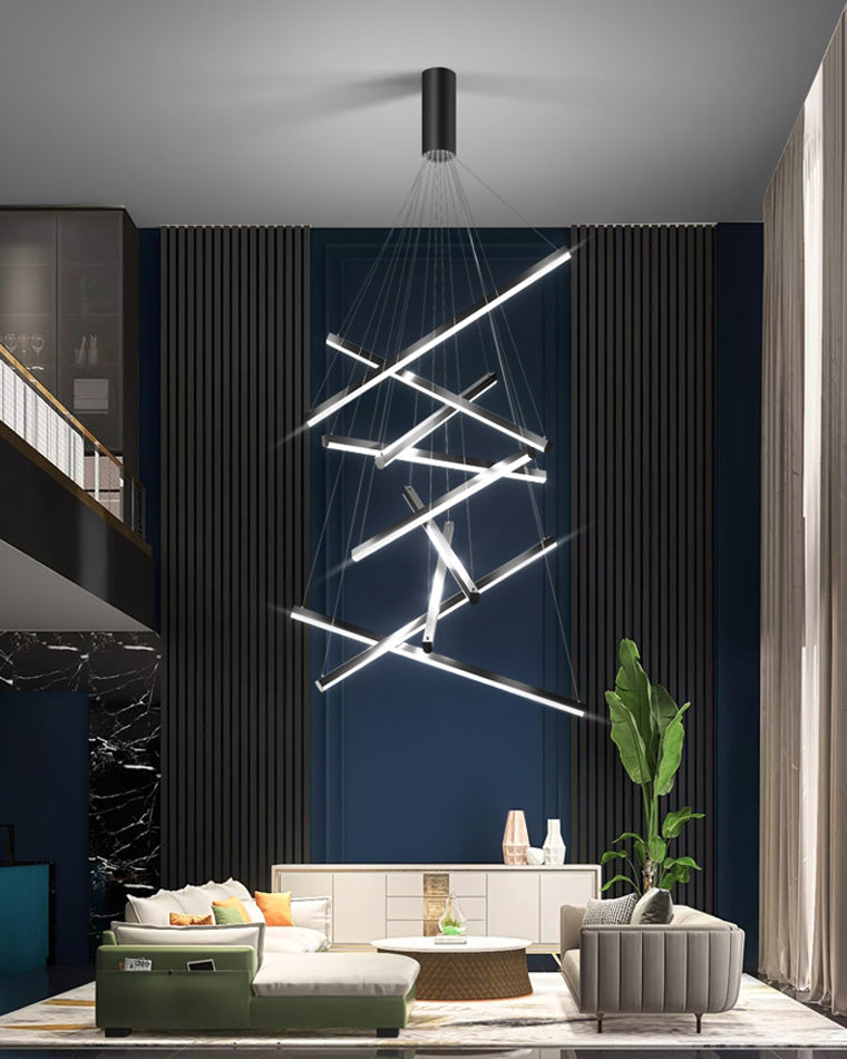 Multi-Sticks LED Chandelier - LM1033 - Lumora