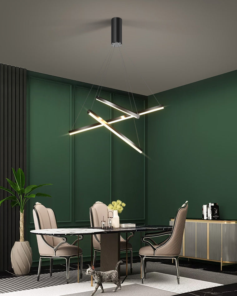 Multi-Sticks LED Chandelier - LM1033 - Lumora