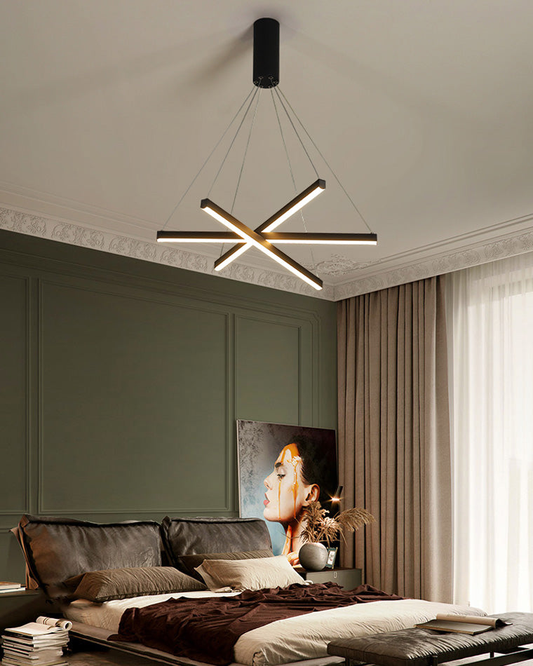 Multi-Sticks LED Chandelier - LM1033 - Lumora