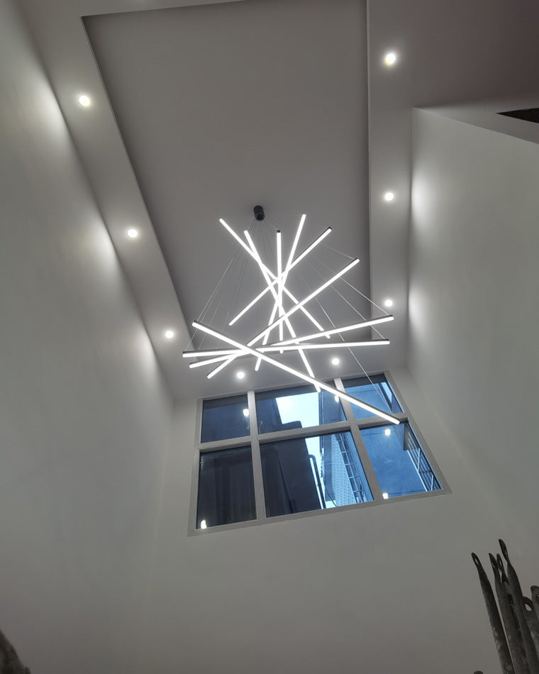 Multi-Sticks LED Chandelier - LM1033 - Lumora