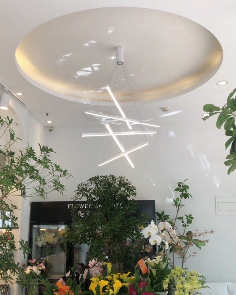 Multi-Sticks LED Chandelier - LM1033 - Lumora
