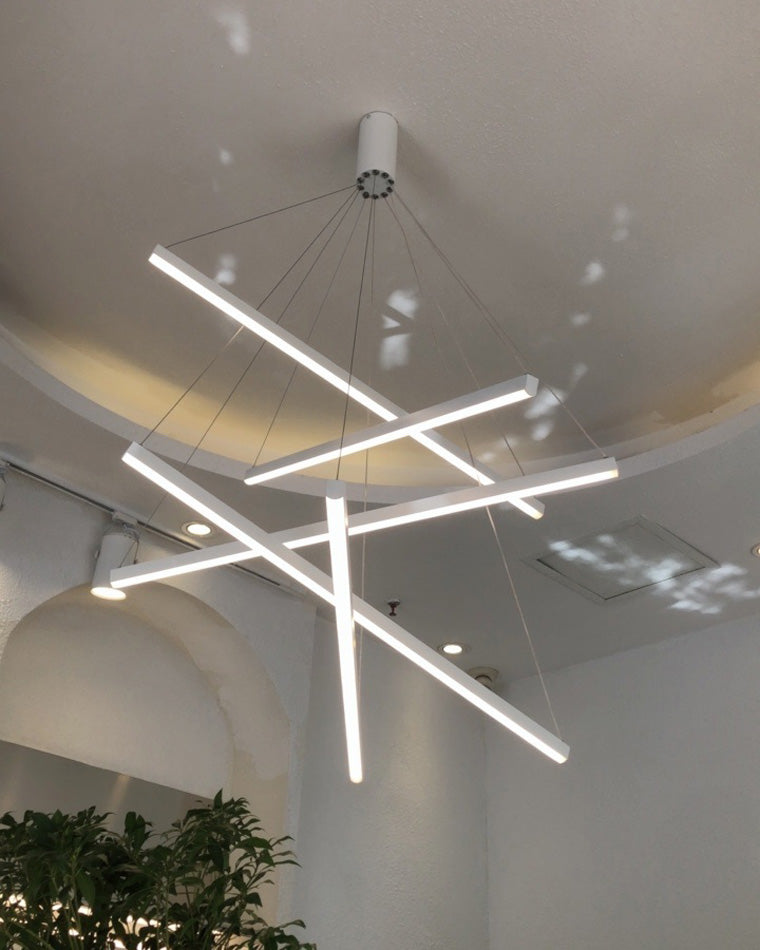 Multi-Sticks LED Chandelier - LM1033 - Lumora