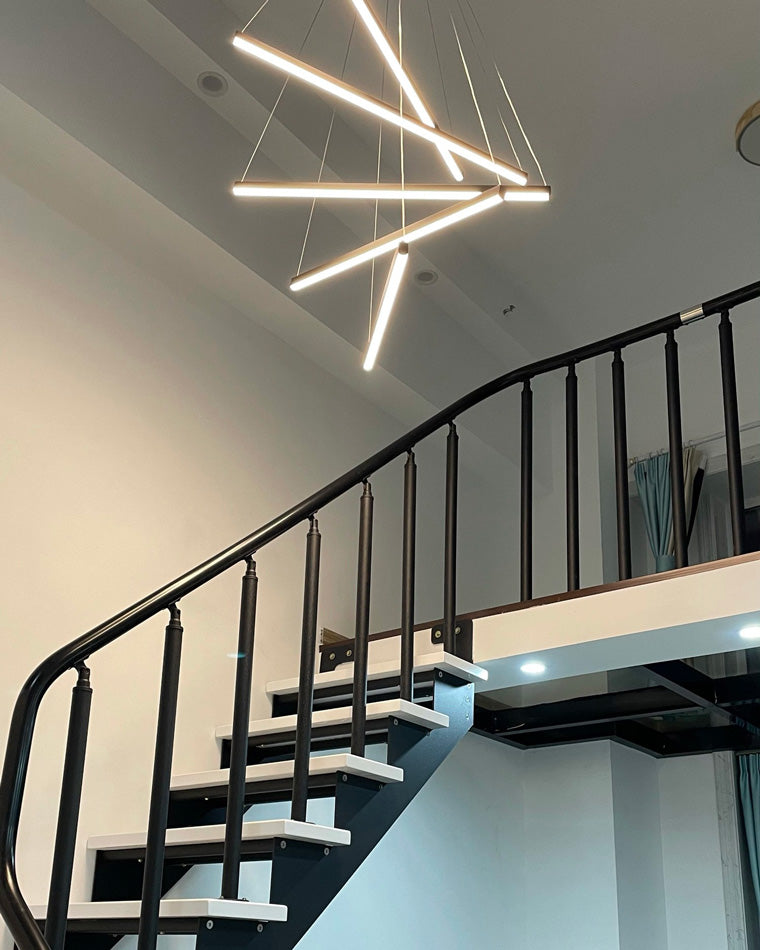 Multi-Sticks LED Chandelier - LM1033 - Lumora