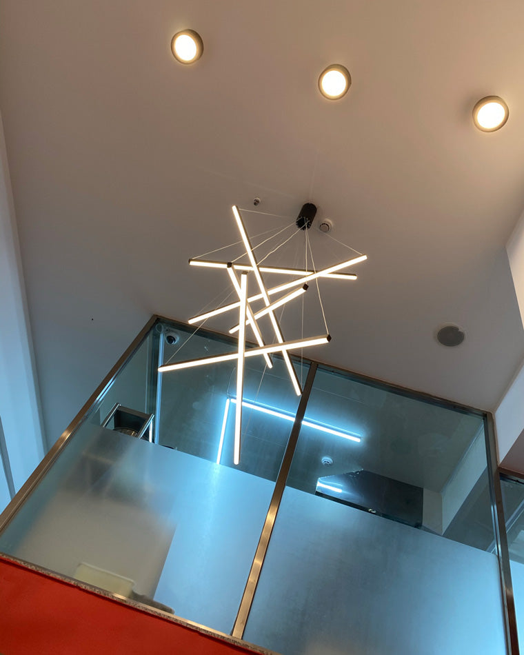 Multi-Sticks LED Chandelier - LM1033 - Lumora
